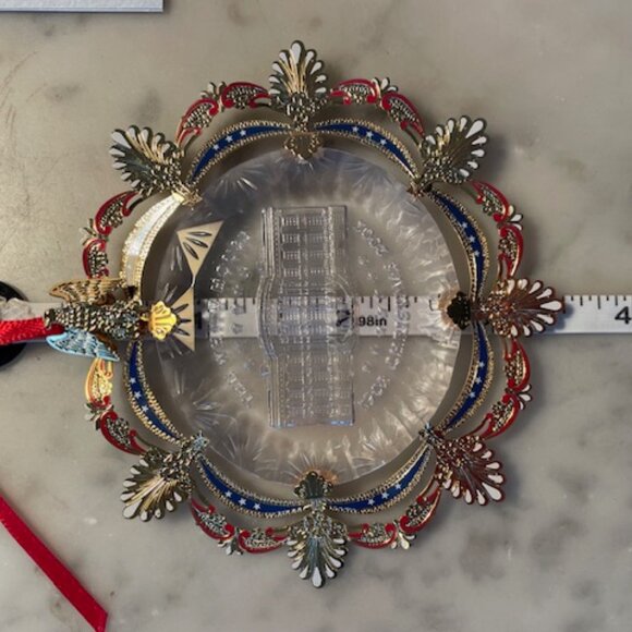 2002 White House Christmas Ornament The East Room in 1902 IOB - Picture 13 of 16